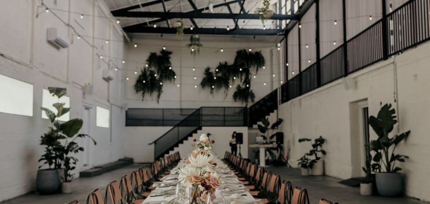 Why The Industrial Wedding Theme Is So Popular