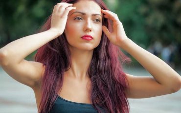 Mulled Wine Hair Color Is The Hottest Trend For Brides This Winter